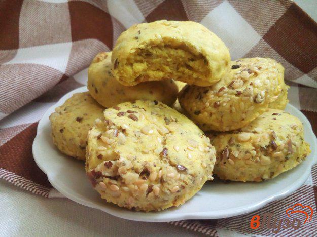 фото рецепта: Соленое печенье с семечками
