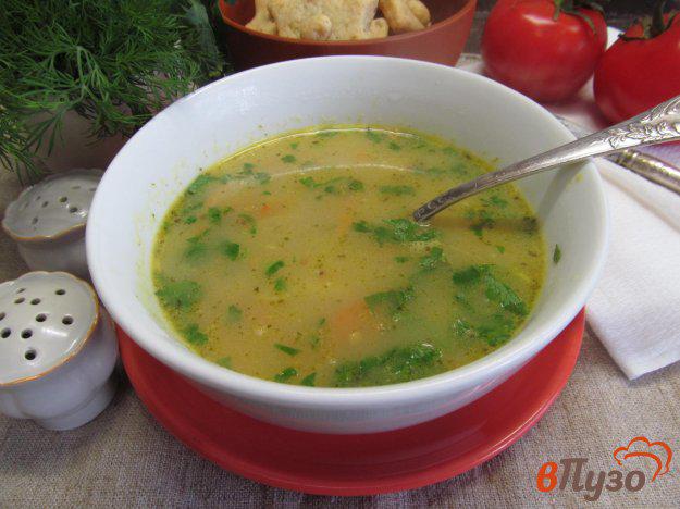 фото рецепта: Суп гречневый на курином бульоне