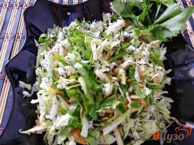 фото рецепта: Салат из овощей с маком