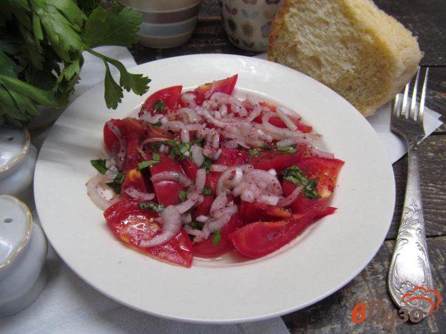 фото рецепта: Салат из помидоров с сумахом