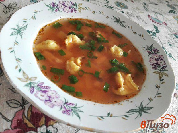фото рецепта: Грибной суп с клецками