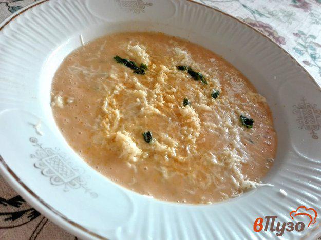 фото рецепта: Картофельный крем-суп с сыром и зеленью
