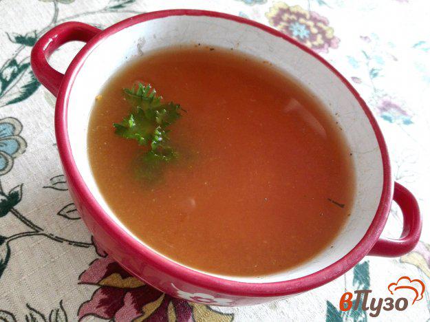 фото рецепта: Томатный куриный суп с укропом