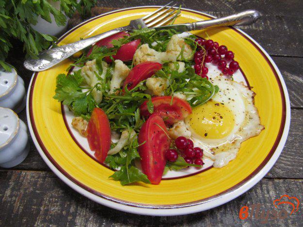 фото рецепта: Цветная капуста с яйцом на завтрак