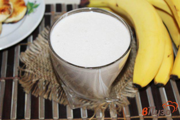 фото рецепта: Молочный коктейль с бананово - шоколадным вкусом