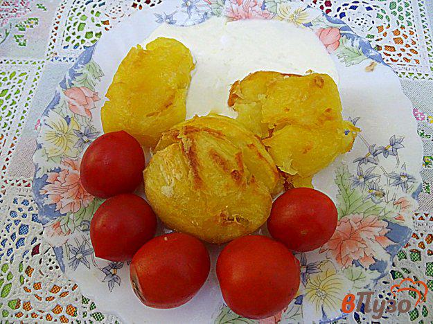 фото рецепта: Картофель давленый запеченный в духовке