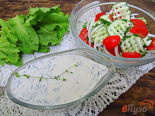 фото рецепта: Йогуртовая заправка для салата
