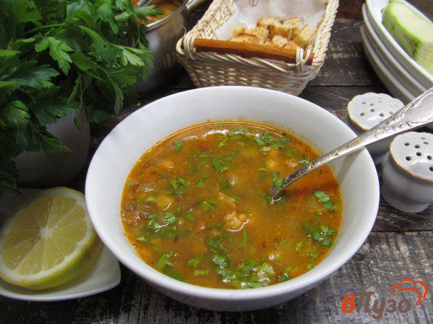 фото рецепта: Суп из чечевицы с цветной капустой