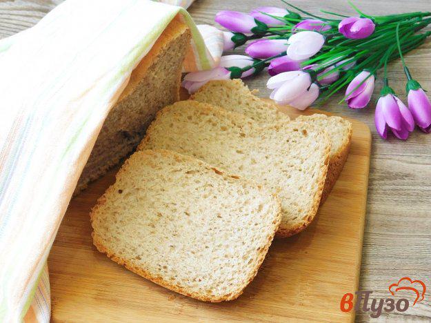 фото рецепта: Домашний ржано-пшеничный хлеб