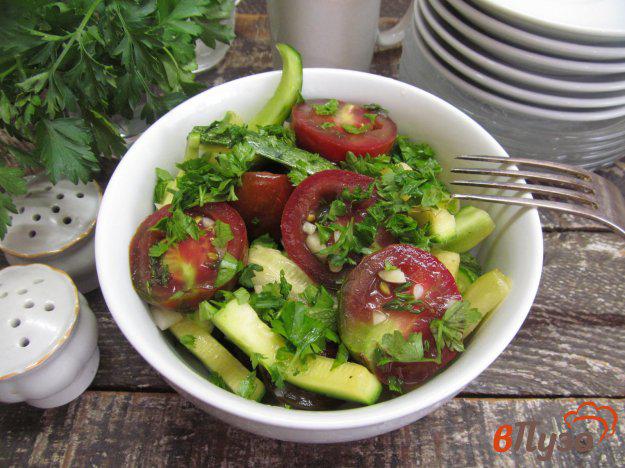 фото рецепта: Малосольный овощной салат