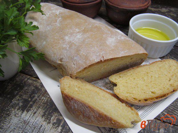 фото рецепта: Итальянский мягкий хлеб