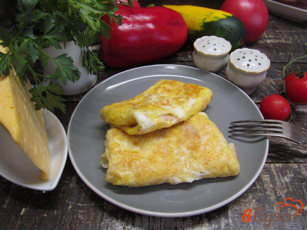 фото рецепта: Завтрак из лаваша с яйцом и сыром