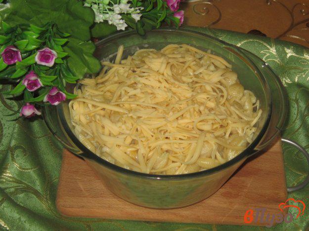 фото рецепта: Макароны Ракушки с сыром на гарнир