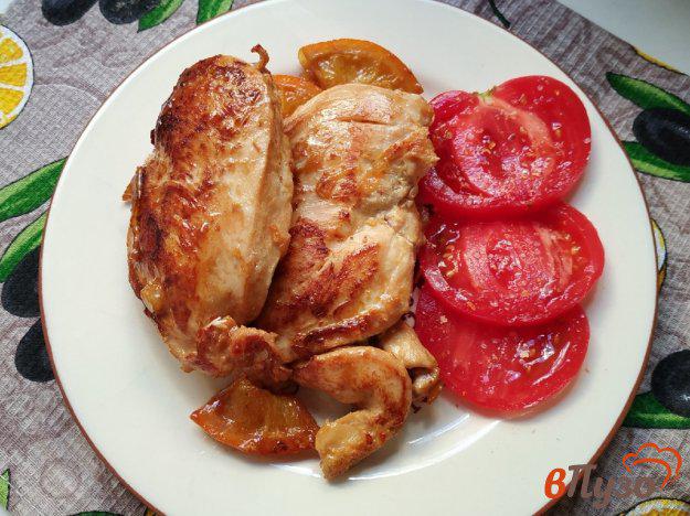фото рецепта: Куриное филе в апельсиновом маринаде