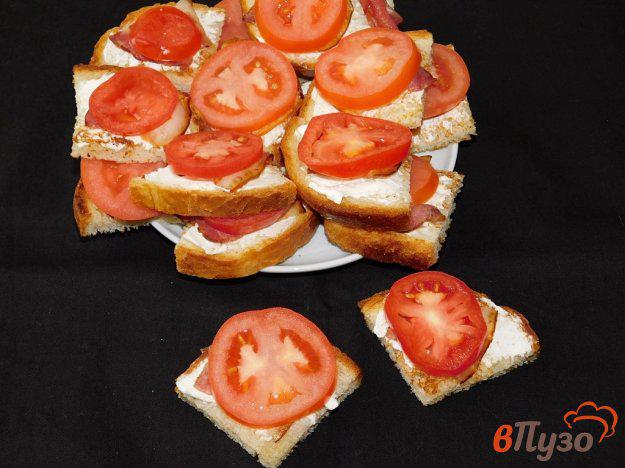 фото рецепта: Бутерброды с копченым беконом