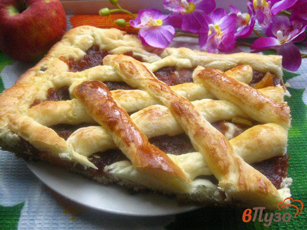фото рецепта: Пирог с яблочным повидлом