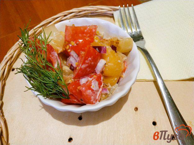 фото рецепта: Легкий салат с болгарским перцем