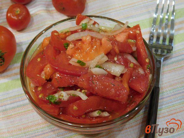 фото рецепта: Пикантные помидоры на закуску