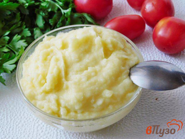 фото рецепта: Картофельное пюре с яйцом и сливочным маслом