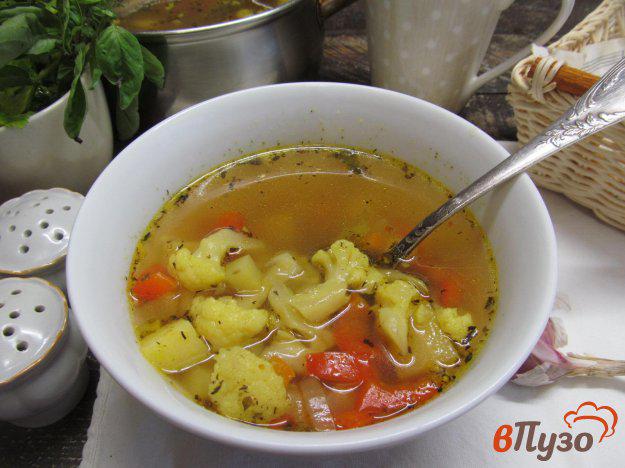 фото рецепта: Легкий суп из свежих осенних овощей