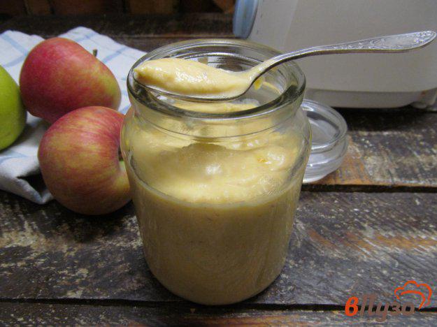 фото рецепта: Яблочное пюре с тыквой и творогом