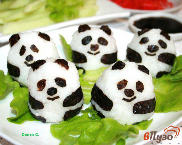 фото рецепта: Суши «Веселые панды»