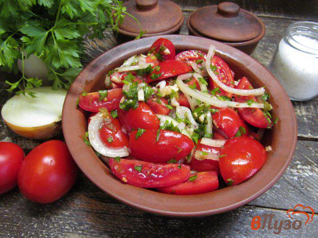 фото рецепта: Маринованные помидоры по-кавказски