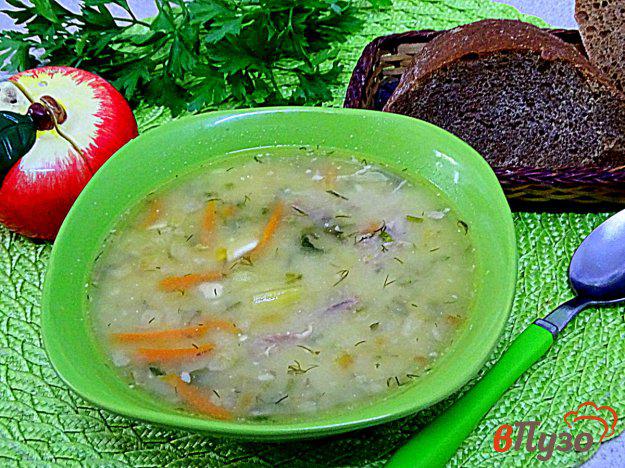 фото рецепта: Суп гороховый с плавленым сыром