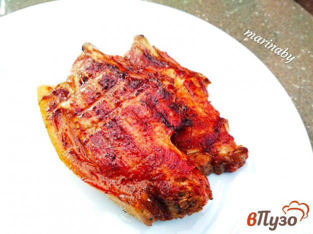 фото рецепта: Свиная корейка гриль