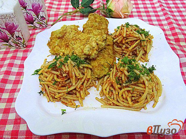 фото рецепта: Спагетти в томатном соусе