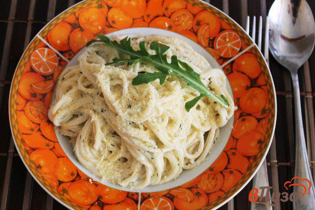 фото рецепта: Спагетти с сыром