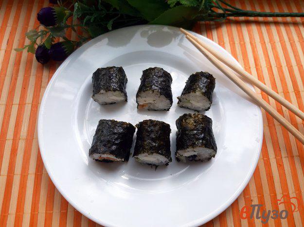 фото рецепта: Суши с морепродуктами
