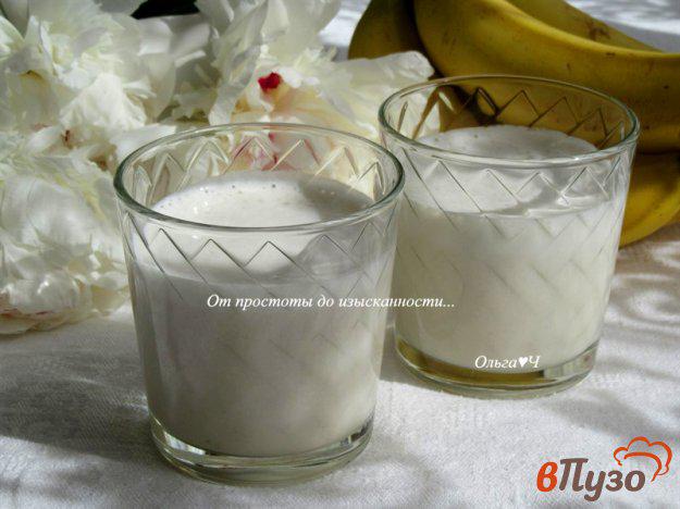 фото рецепта: Молочный коктейль с бананом без сахара