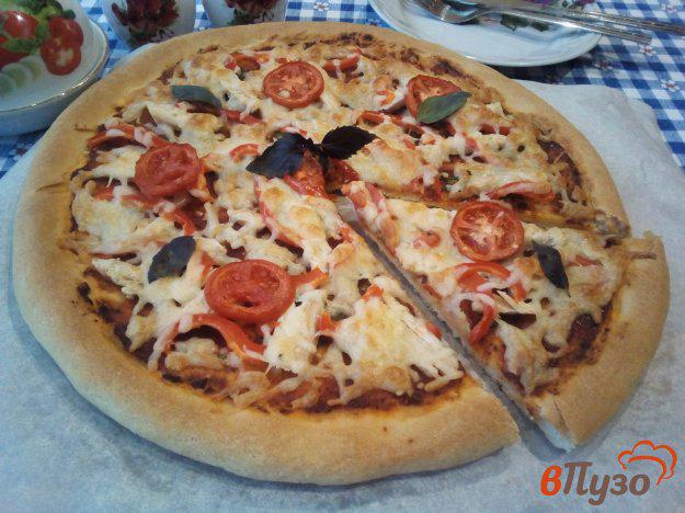 фото рецепта: Пицца с курицей