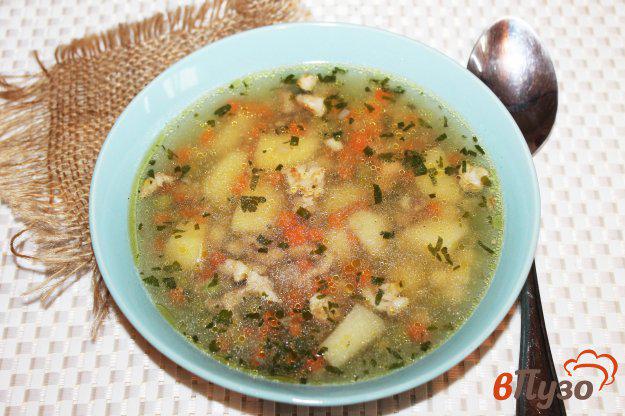 фото рецепта: Суп со свининой и горошком