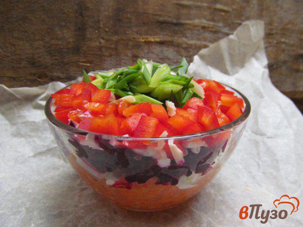 фото рецепта: Свекольный салат с болгарским перцем