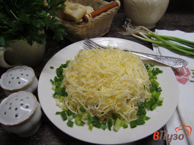 фото рецепта: Салат из риса с индейкой и сыром