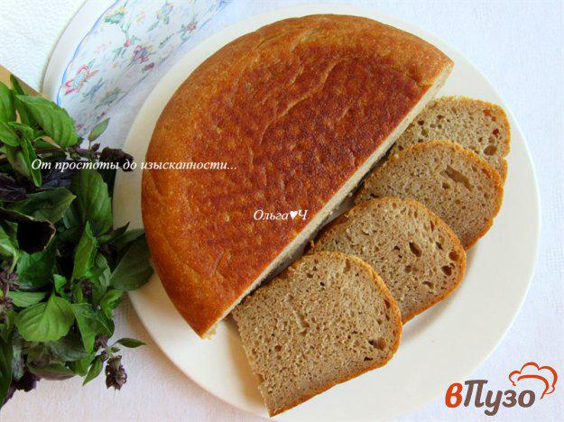 фото рецепта: Цельнозерновой гречневый хлеб с овсяной мукой и кориандром