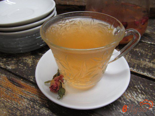 фото рецепта: Клюквенный чай с мандарином и лавандой