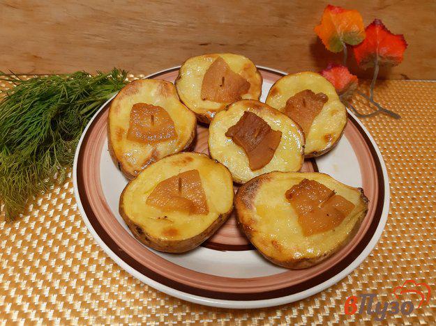 фото рецепта: Картофель запеченный с салом