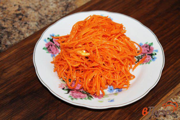 фото рецепта: Острая и чесночная морковь по - корейски