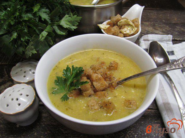 фото рецепта: Картофельный суп - пюре с фасолью