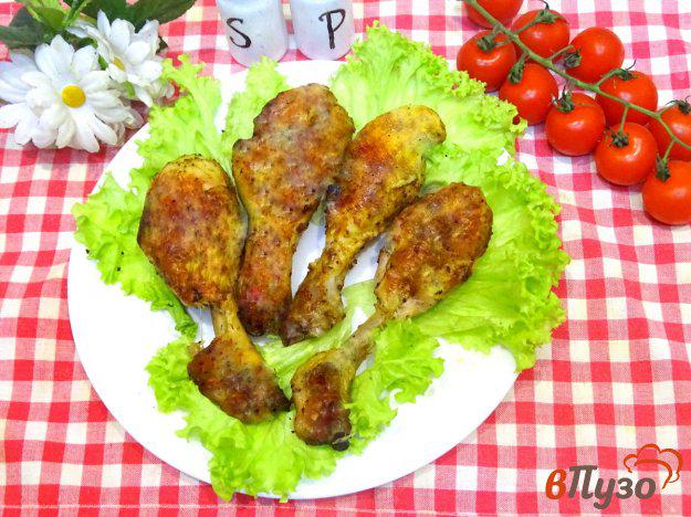 фото рецепта: Куриные голени в кефирном маринаде