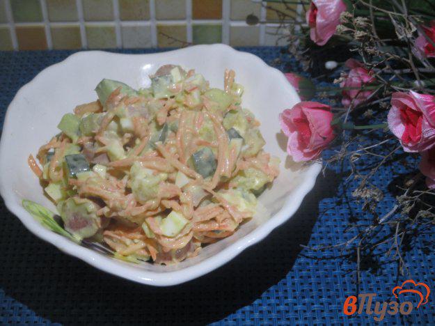 фото рецепта: Салат с охотничьими колбасками