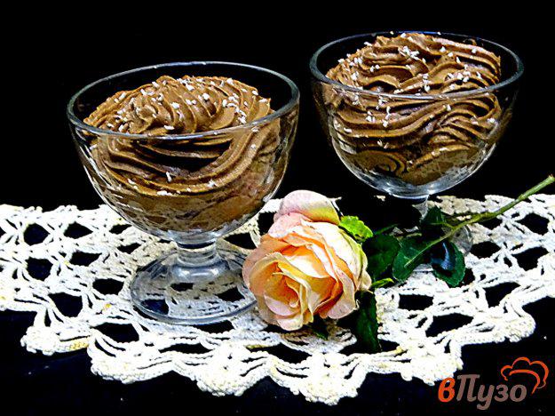 фото рецепта: Шоколадный десерт из сметаны