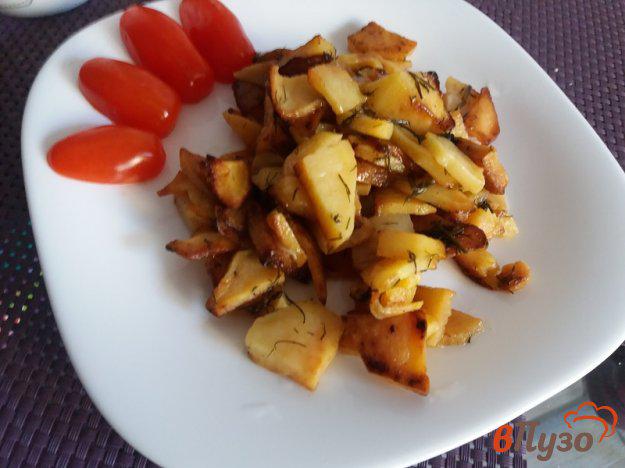 фото рецепта: Жаренный картофель