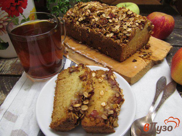 фото рецепта: Яблочный пирог с хрустящей корочкой