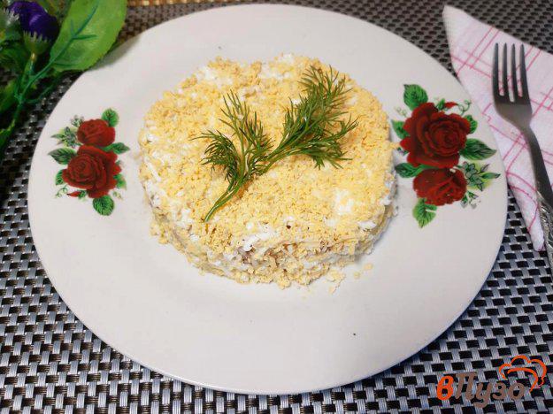 фото рецепта: Салат Мимоза с салатным тунцом