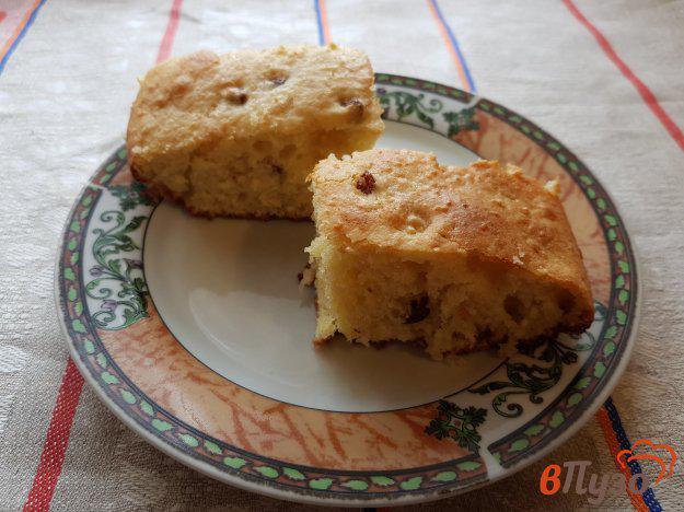 фото рецепта: Творожный пирог с изюмом