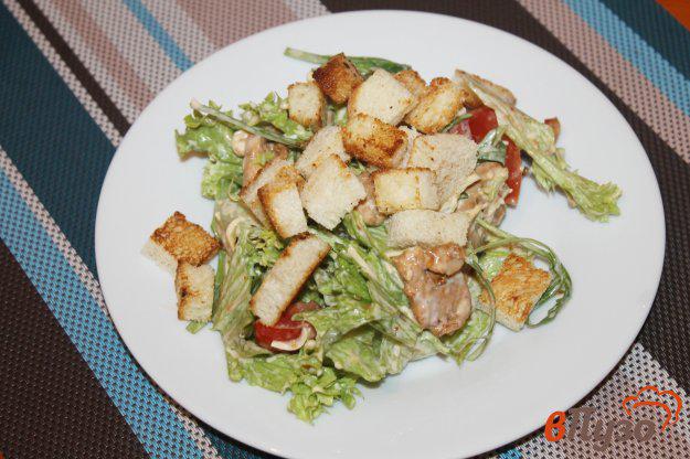 фото рецепта: Салат с курицей терияки и сыром